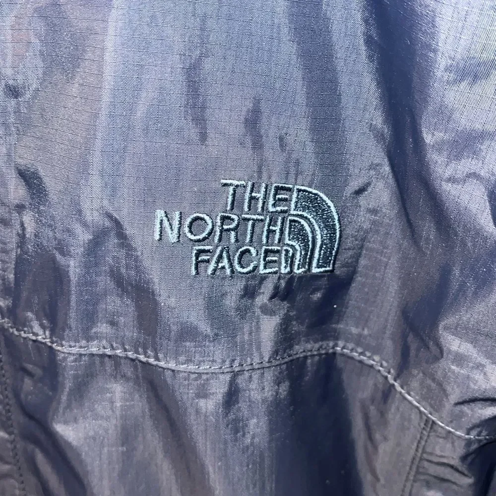 The North Face Men’s Dryvent Waterproof Hooded City Rain Parka Jacket Blue S/XL